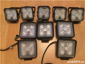 LED Lampa de lucru Lampa patrata Flood 4WD Off-road Truck Jeep SUV