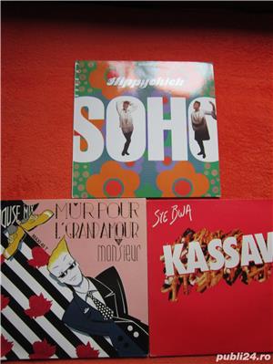 vinil 12": Soho-"Hippychick"+Monsieur-Mur Pour L'grand Amour+Kassav-"Sye Bwa"