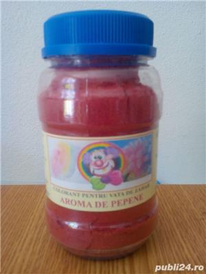 Colorant Rosu pentru Vata de zahar cu aroma de Pepene