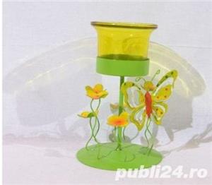 Suport lumanare - forma fluture - imagine 3