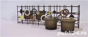 Suport metalic 4 lumanari - imagine 3