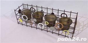 Suport metalic 4 lumanari - imagine 2