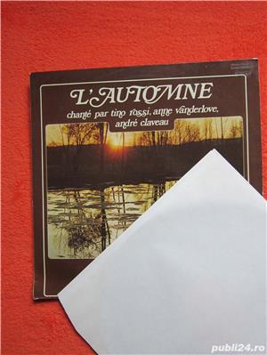 vinil "L'automne"TinoRossi, AnneVanderlove...& Anne Lewis–"Dis Donc..  - imagine 3