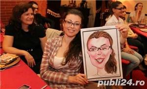 Caricaturist realizam caricaturi marturii pentru nunta botez petrecere  - imagine 2