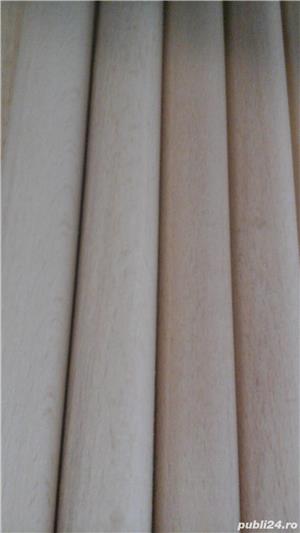 lance cu ogiva, bete rotunde pentru banner, cozi de matura, elemente pentru jucarii, cozi de grabla - imagine 2