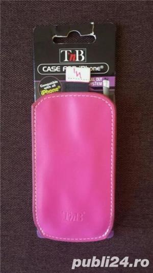 Husa T'nB roz tip saculet pentru iPhone 3 / 4 sau si alte tipuri