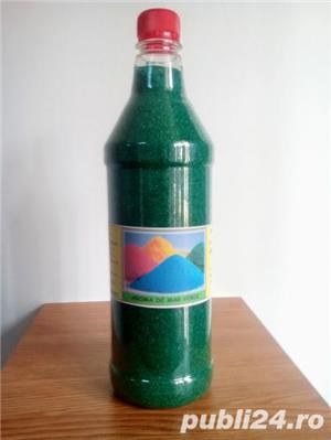 Zahar colorat aromatizat. Aroma de Mar Verde.