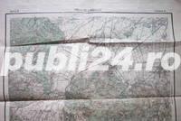  	 Harta topografica Predeal- Brasov, perioada interbelica - imagine 2