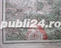  	 Harta topografica Predeal- Brasov, perioada interbelica - imagine 4