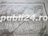  	 Harta topografica Predeal- Brasov, perioada interbelica - imagine 8