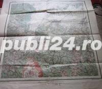  	 Harta topografica Predeal- Brasov, perioada interbelica - imagine 9