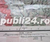  	 Harta topografica Predeal- Brasov, perioada interbelica - imagine 5