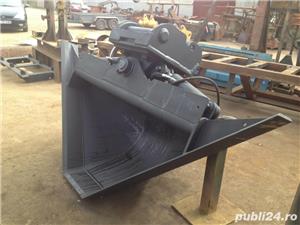 Cupa trapezoidala pentru orice buldoexcavator sau excavator