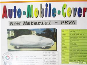 Prelata husa auto Peva L 480x175x120cm impermeabila Peva  Protejeaza impotriva soarelui - imagine 8