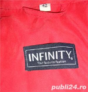 scurta matlasata cu garnitura de blanita naturala  - imagine 4