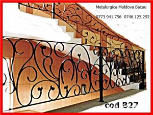 balustrade balcon, balustrade scari, balustrade fier forjat, modele balustrada - imagine 8