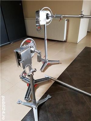 Protap rotisor electric 12V inox nou pt purcei miel oaie vitel curcan etc - imagine 3