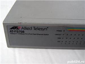 Switch Allied Telesyn AT-FS708 8 porturi 10-100Mb - imagine 5