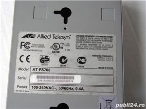 Switch Allied Telesyn AT-FS708 8 porturi 10-100Mb - imagine 6