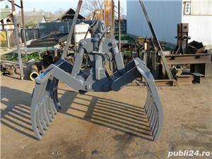 Graifer furca fan, gunoi grajd pentru orice utilaj.