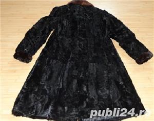 Haina eleganta din ied de Etiopia cu garnitura de nurca marimea 46 - imagine 2