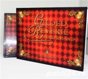 Carti Gilded  Lenormand+cadou cartea in limba romana - imagine 3