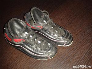 ghete piele cu crampoane,Decathlon originale - imagine 3