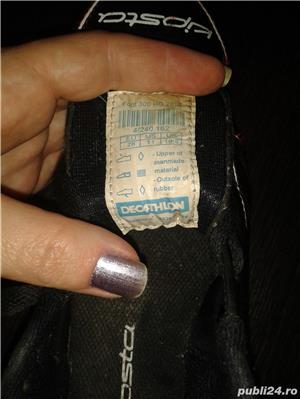 ghete piele cu crampoane,Decathlon originale - imagine 4