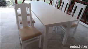 Masa masiva cu scaune de la producator