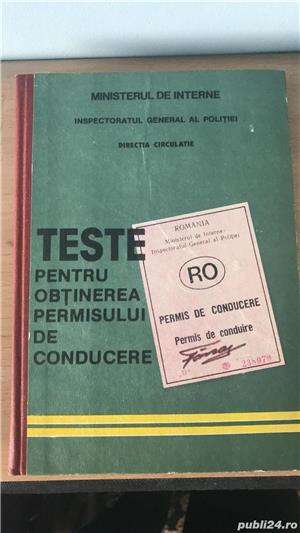 vand cartea''Teste pentru obtinerea permisului de conducere"