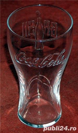 pahare Coca Cola Brasil de la CM fotbal - noi - set 3 buc. - imagine 2