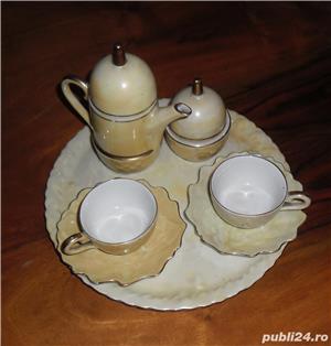 Serviciu cafea pentru 2 persoane, din anii 1970