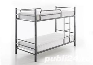 Vindem din STOC - PATURI Metalice etajate suprapuse - model BEL01FABY - imagine 2