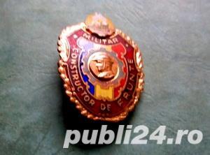 Insigna Constructor de Frunte Militar
