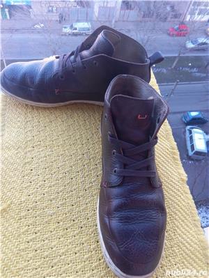 Ghete piele HUB,mar 42 (26.5 cm)