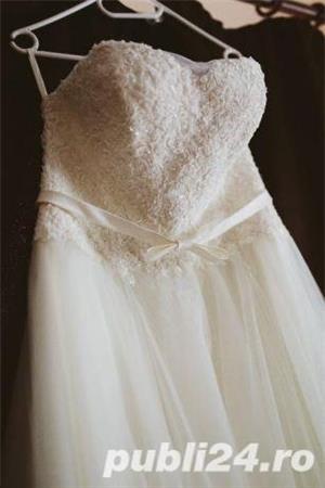 vand Rochie mireasa ivory - imagine 2