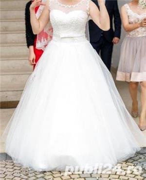 vand Rochie mireasa ivory - imagine 3