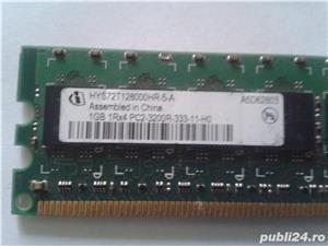 Vand Memorie PC Ram Infineon HYS72T128000HR-5-A 1Gb DDR2 400Mhz Pret 10 Lei - imagine 3