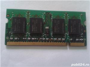 Vand Memorie Laptop Ram Hynix HYMP564S64CP6-C4 AB 512Mb DDR2 533Mhz Pret 5 Lei - imagine 2