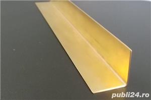 Profil L de alama, Cornier alama, Coltar alama laturi egale si inegale, Profile alama, Aluminiu Inox - imagine 3