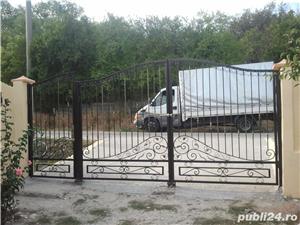 Porti auto si pietonale & garduri din profile metalice si/sau fier forjat - imagine 7