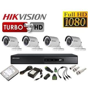 Kit supraveghere video complet cu 4 camere 2 Mp FULL HD IR DAHUA HIKVISION - imagine 2