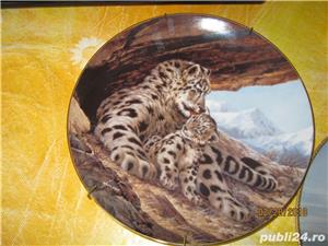 Canada farfurii pictate originale,sisteme fixare,rame octogonale dedicate,cutii transport speciale - imagine 2