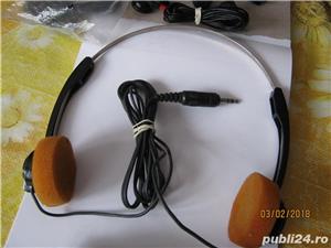 Casti stereo dynamic,impedanta 32 ohmi,casti stereo cu radio made in taiwan,alte casti stereo noi - imagine 3