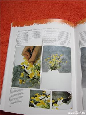 carte curs atelier Aquarell Patricia Monahan Atelierbuch 1989- un cadou inedit  - imagine 5