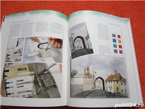 carte curs atelier Aquarell Patricia Monahan Atelierbuch 1989- un cadou inedit  - imagine 6