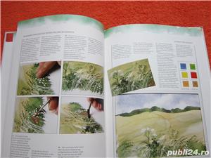 carte curs atelier Aquarell Patricia Monahan Atelierbuch 1989- un cadou inedit  - imagine 8