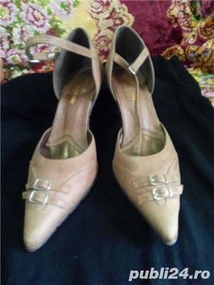 Pantofi piele dama - imagine 2