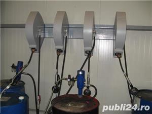 Pompa trasvazare ulei cu furtun retractabil si contor