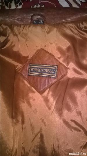 Vand geaca din piele naturala barbati - imagine 3